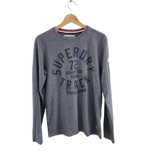 (M) Men Super Dry Track & Field Long Sleeve